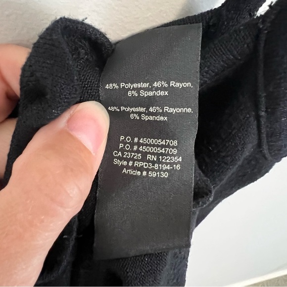 Aritzia Golden by TNA  Farewell Romper Black - Picture 10 of 11